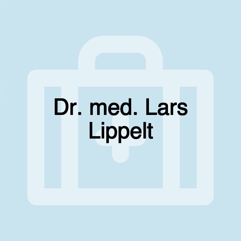 Dr. med. Lars Lippelt