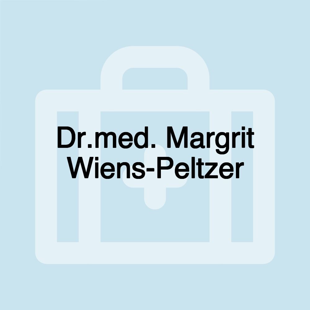 Dr.med. Margrit Wiens-Peltzer