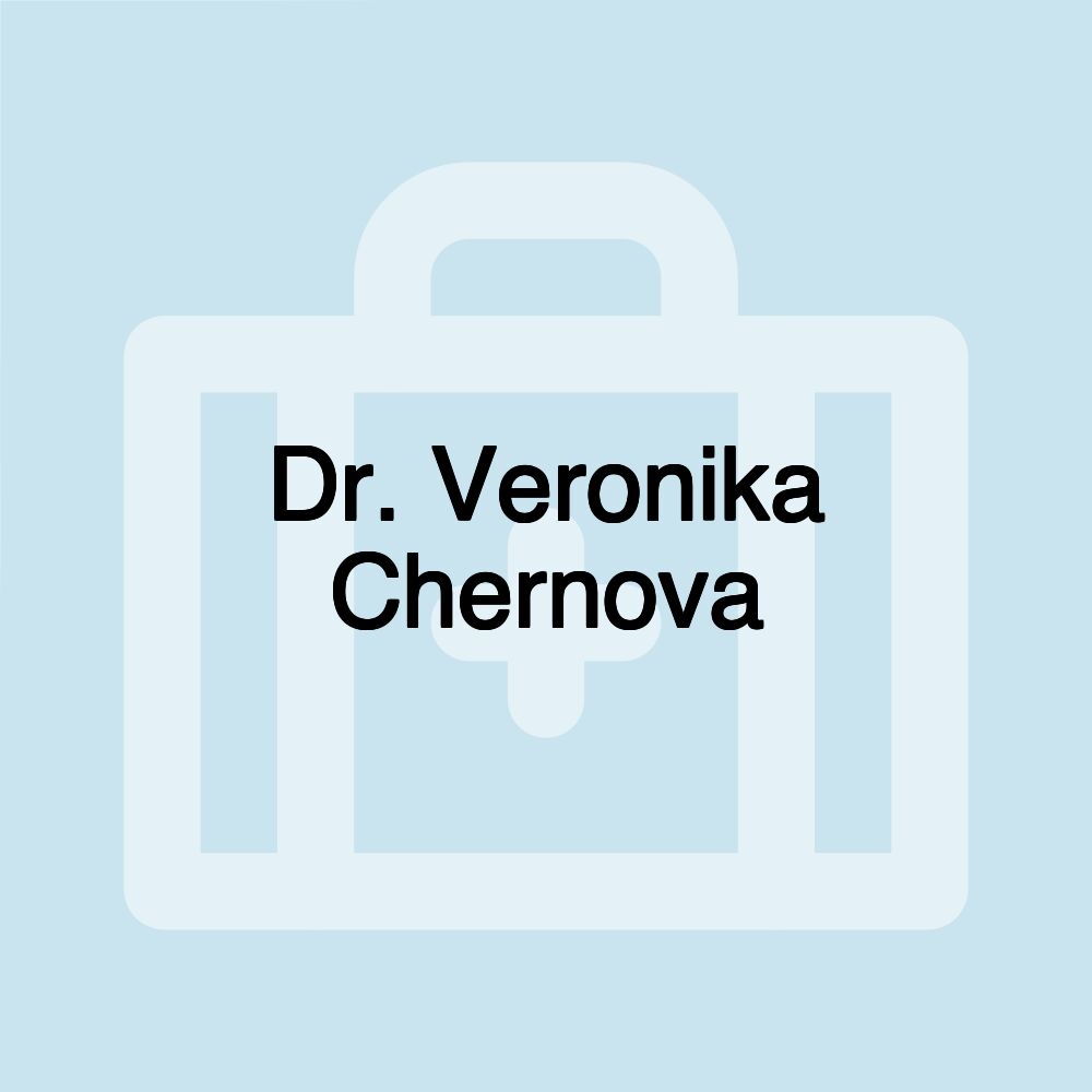 Dr. Veronika Chernova