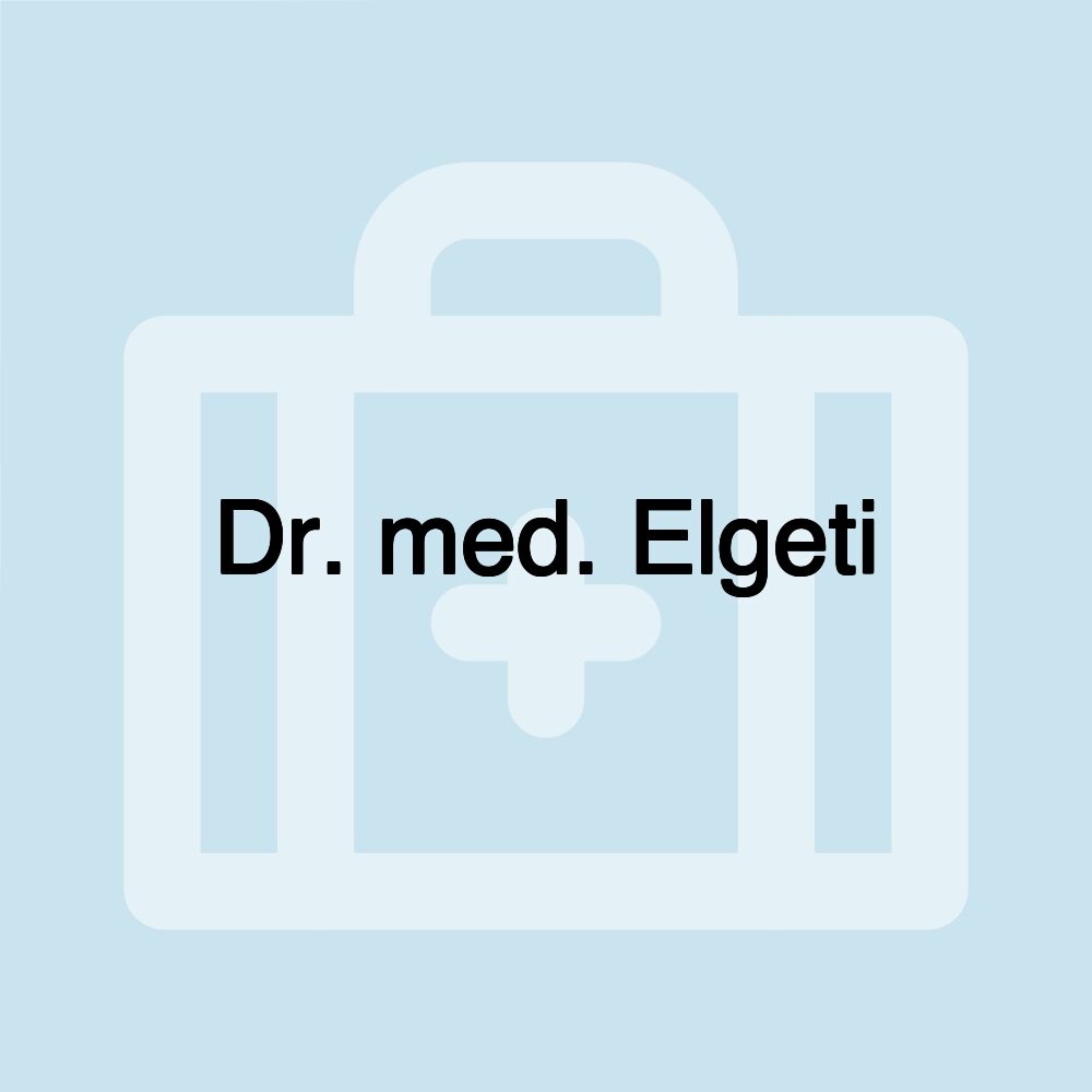 Dr. med. Elgeti