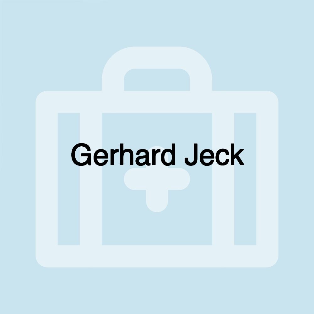 Gerhard Jeck