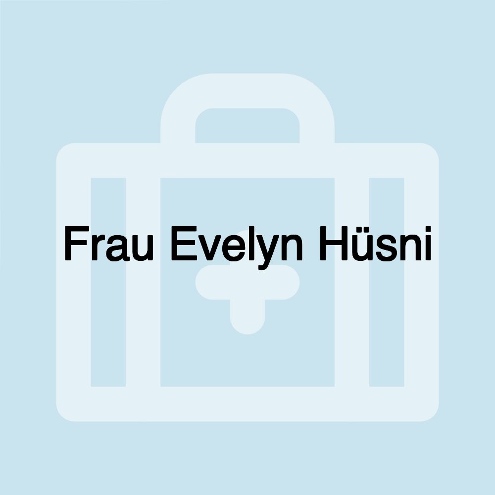 Frau Evelyn Hüsni