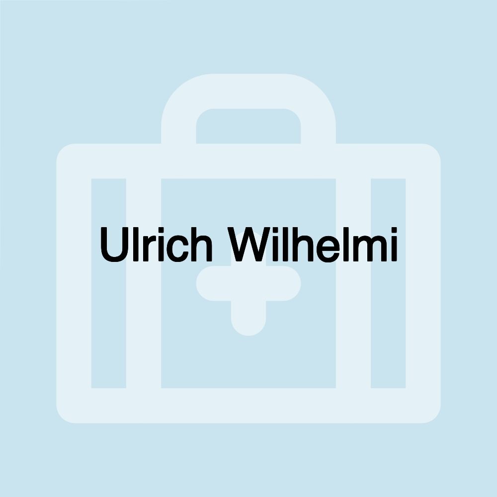 Ulrich Wilhelmi