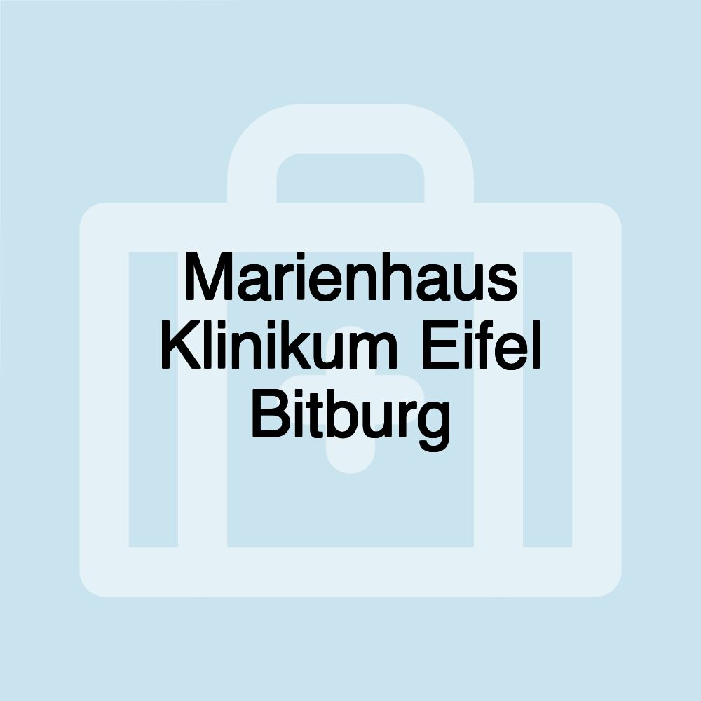 Marienhaus Klinikum Eifel Bitburg