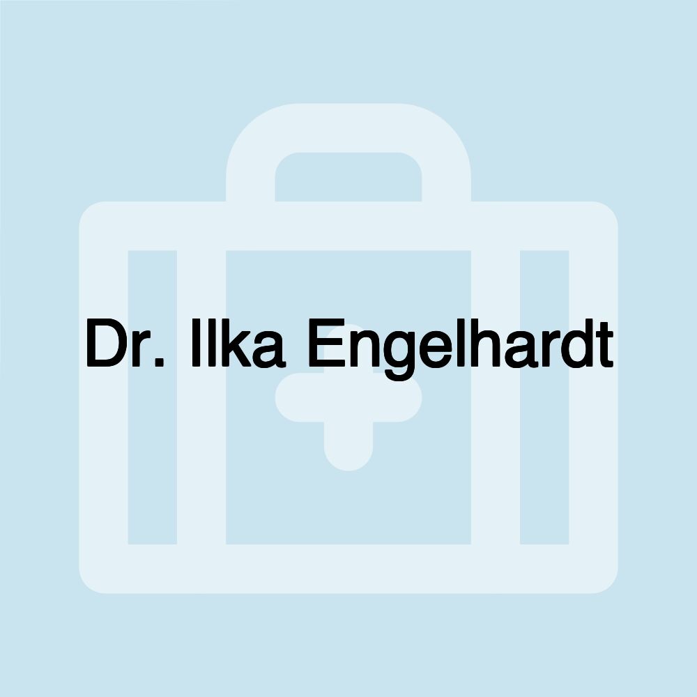 Dr. Ilka Engelhardt