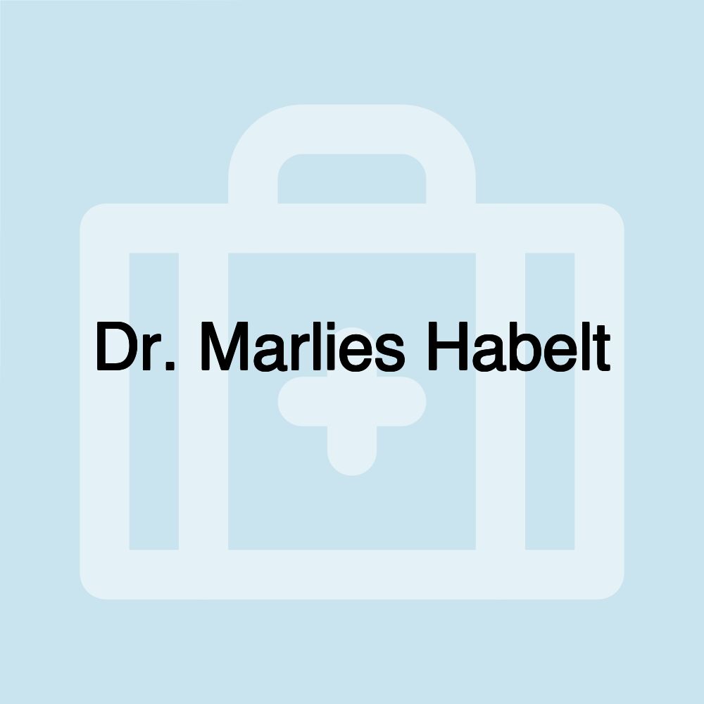 Dr. Marlies Habelt