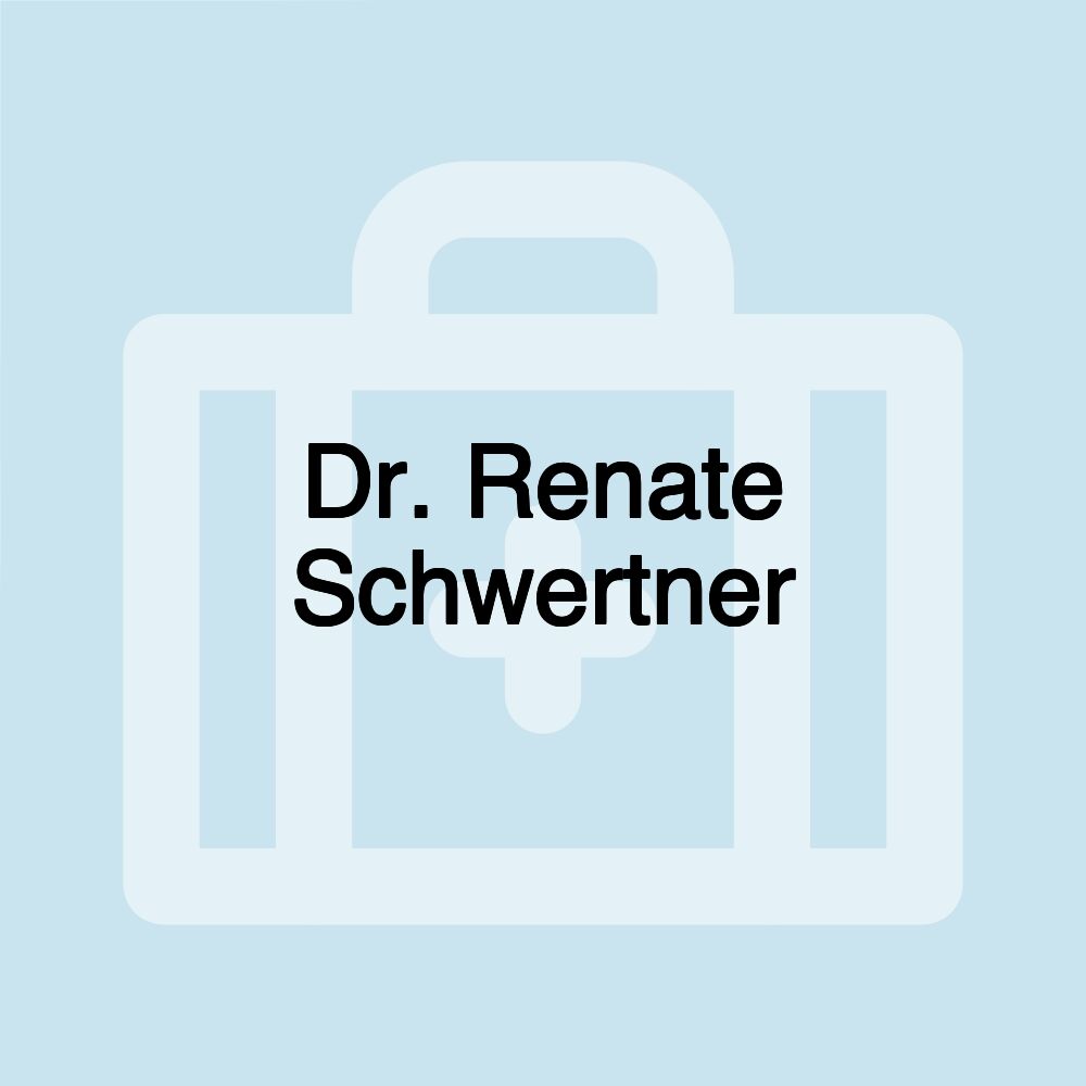 Dr. Renate Schwertner