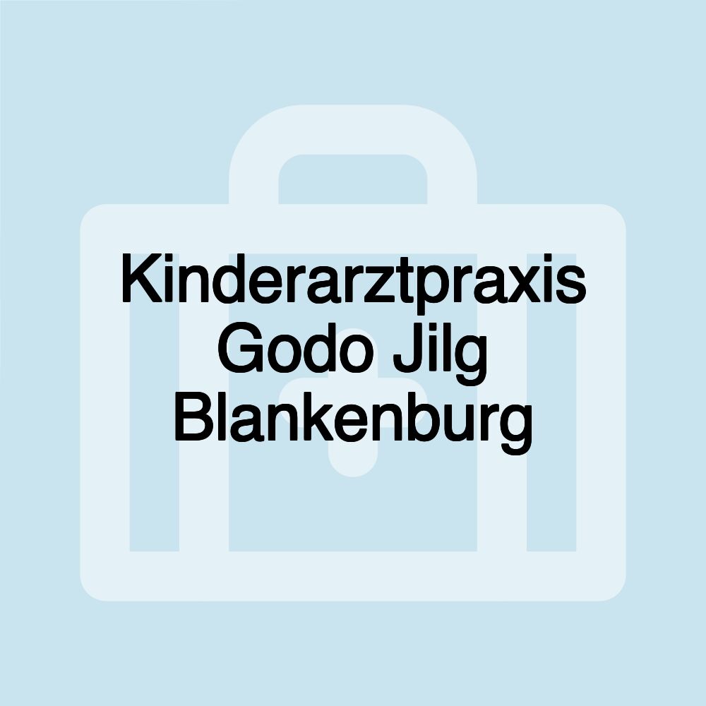 Kinderarztpraxis Godo Jilg Blankenburg