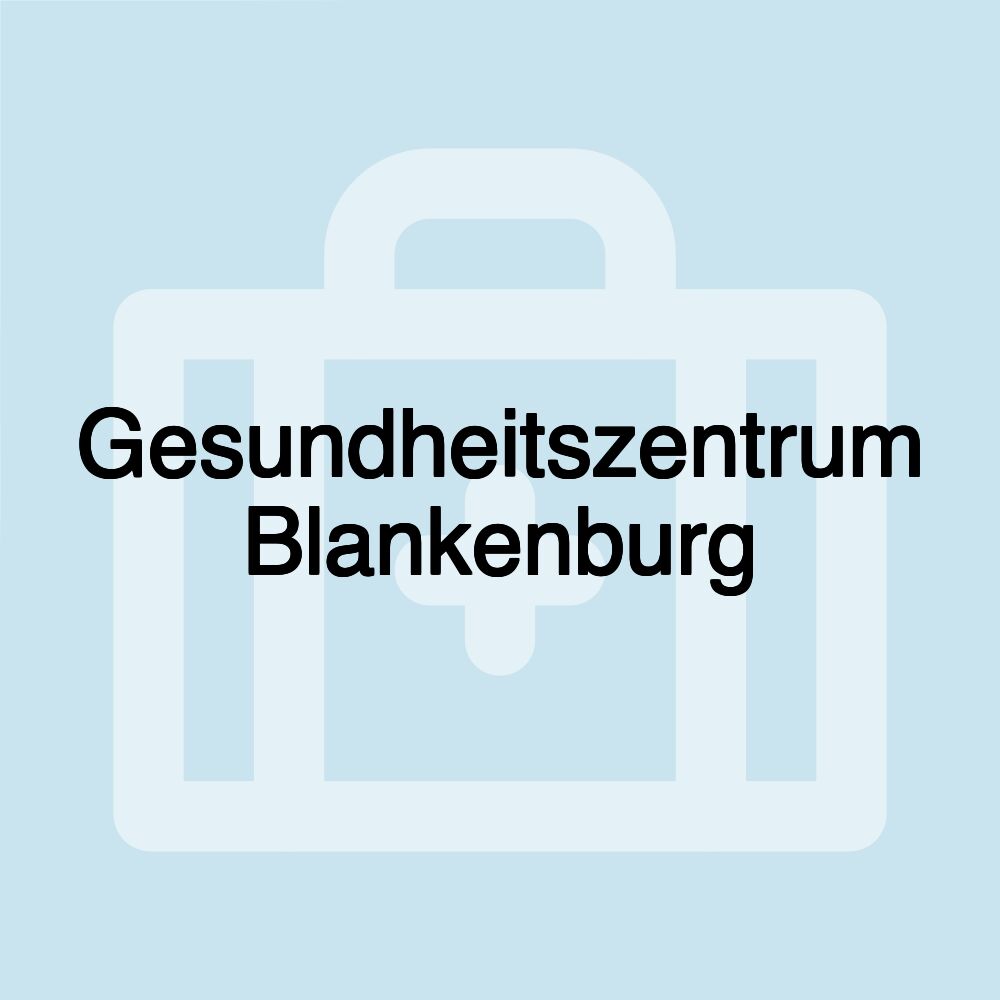 Gesundheitszentrum Blankenburg