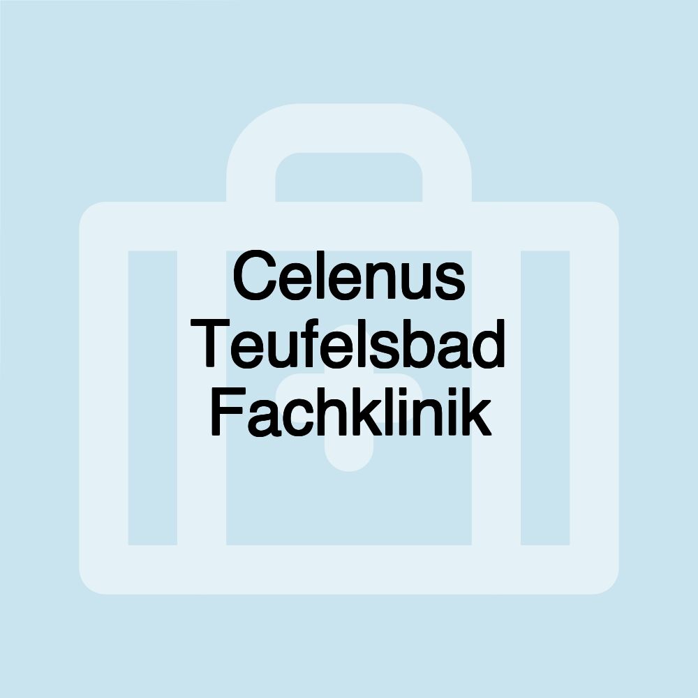 Celenus Teufelsbad Fachklinik