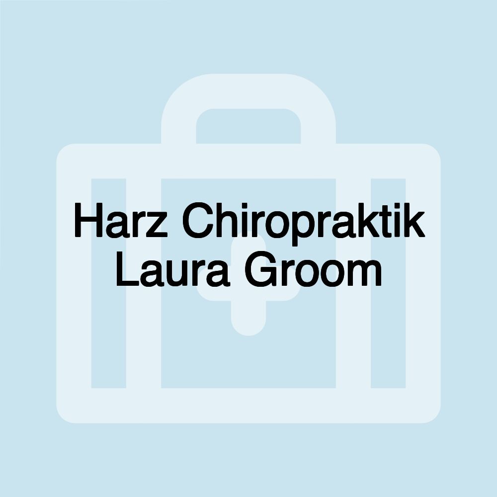 Harz Chiropraktik Laura Groom