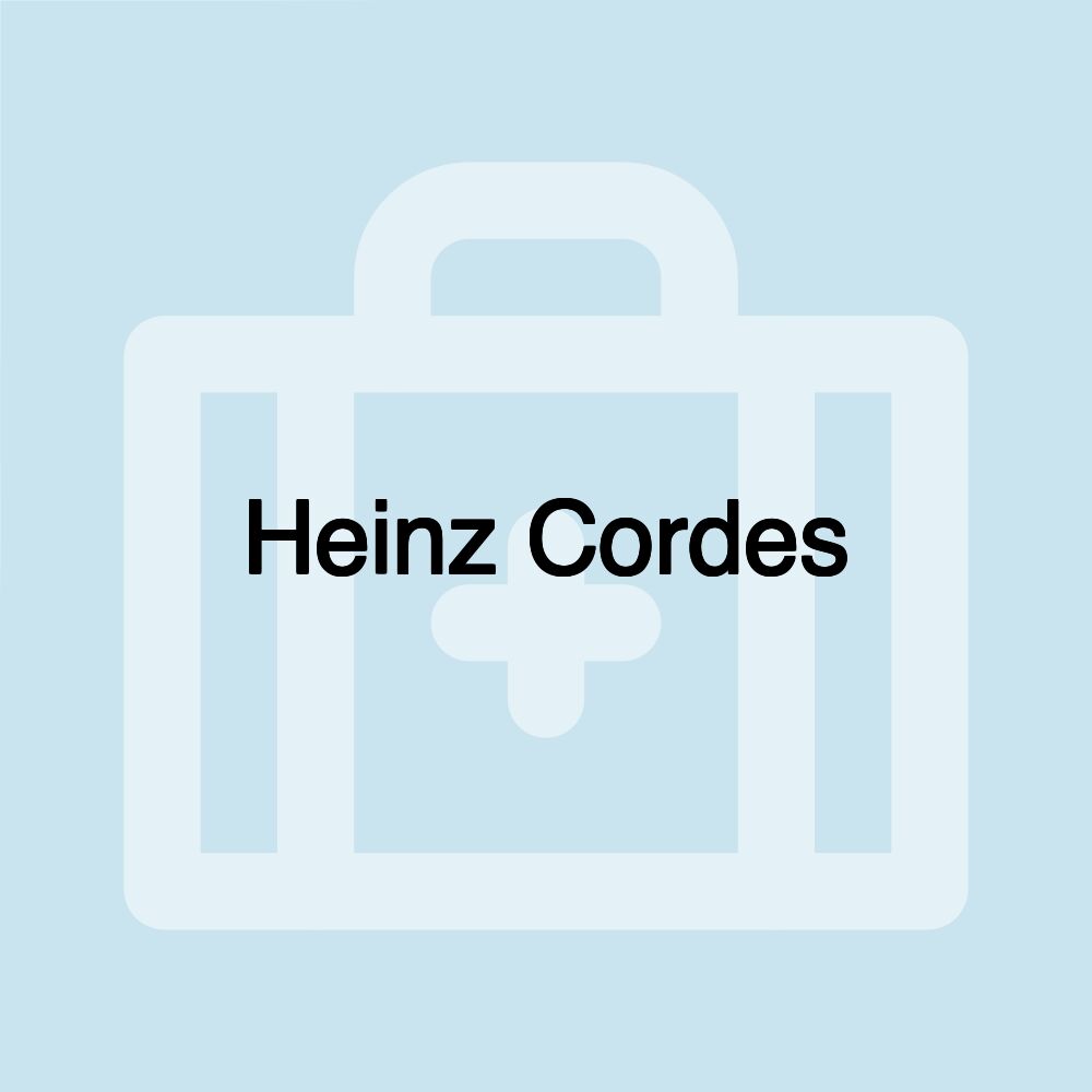 Heinz Cordes