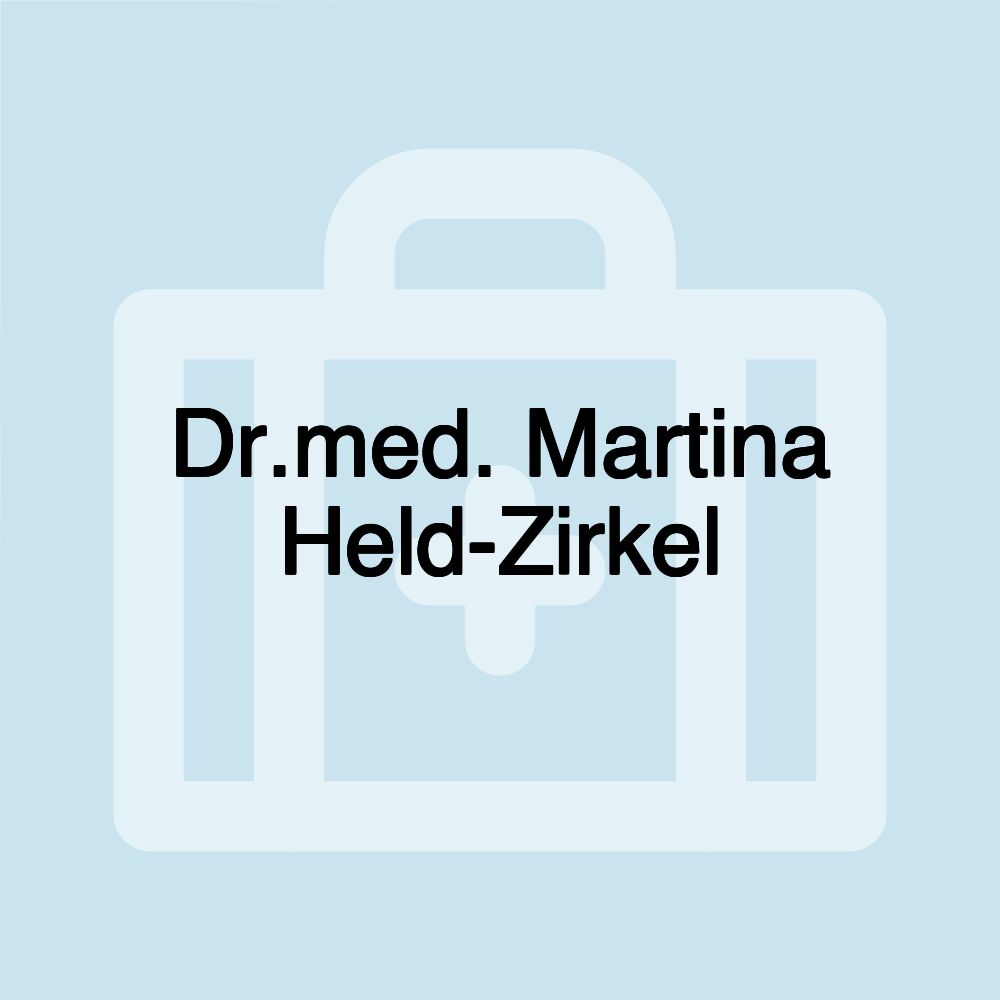 Dr.med. Martina Held-Zirkel