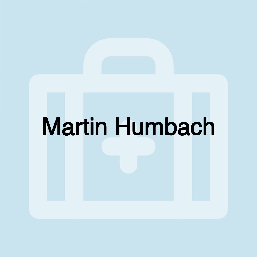 Martin Humbach