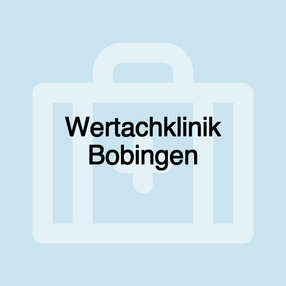 Wertachklinik Bobingen