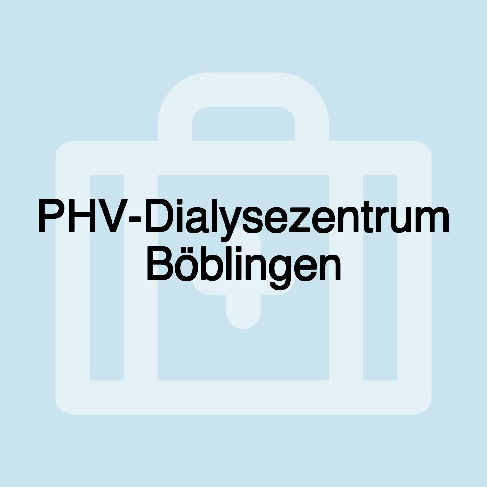 PHV-Dialysezentrum Böblingen