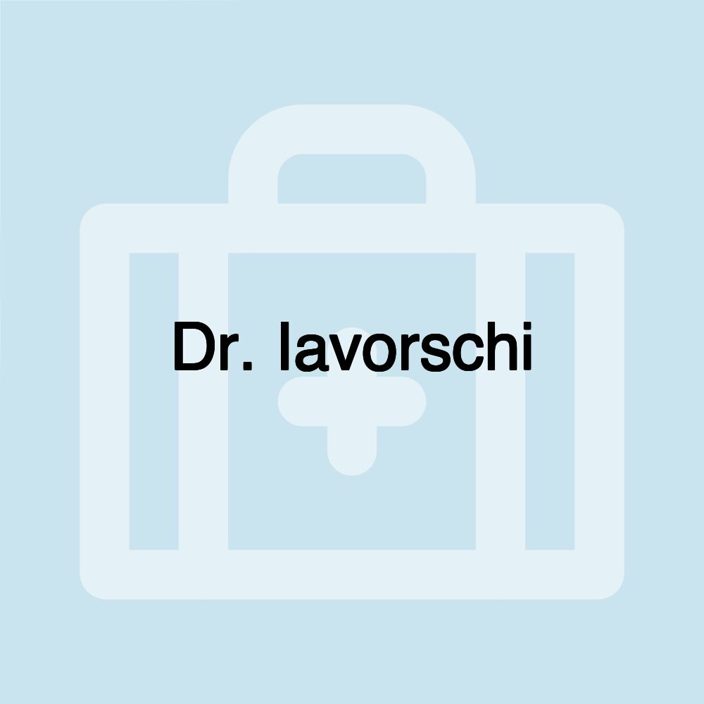 Dr. Iavorschi