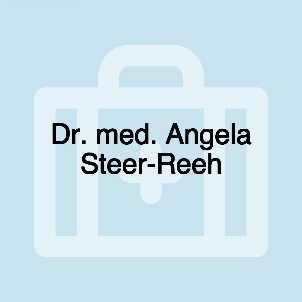 Dr. med. Angela Steer-Reeh