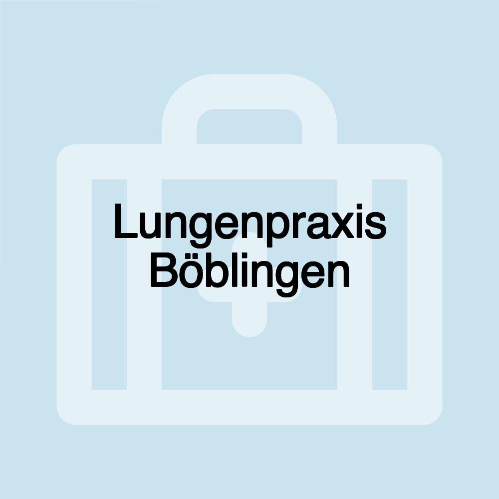 Lungenpraxis Böblingen