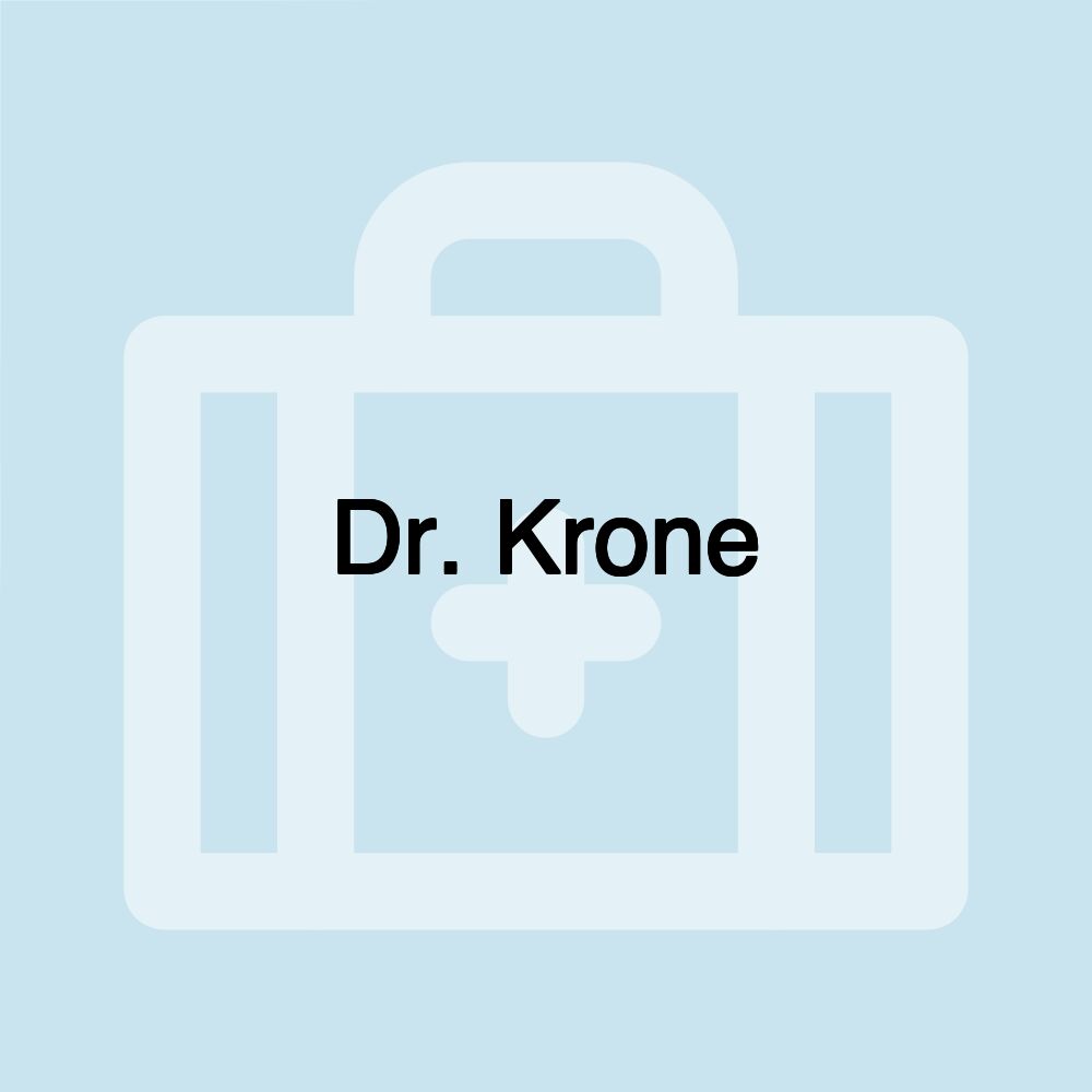 Dr. Krone