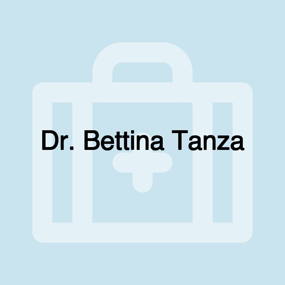 Dr. Bettina Tanza