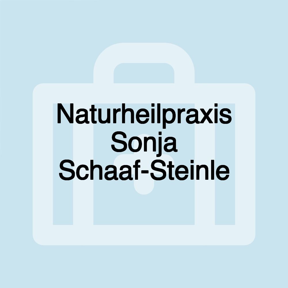 Naturheilpraxis Sonja Schaaf-Steinle