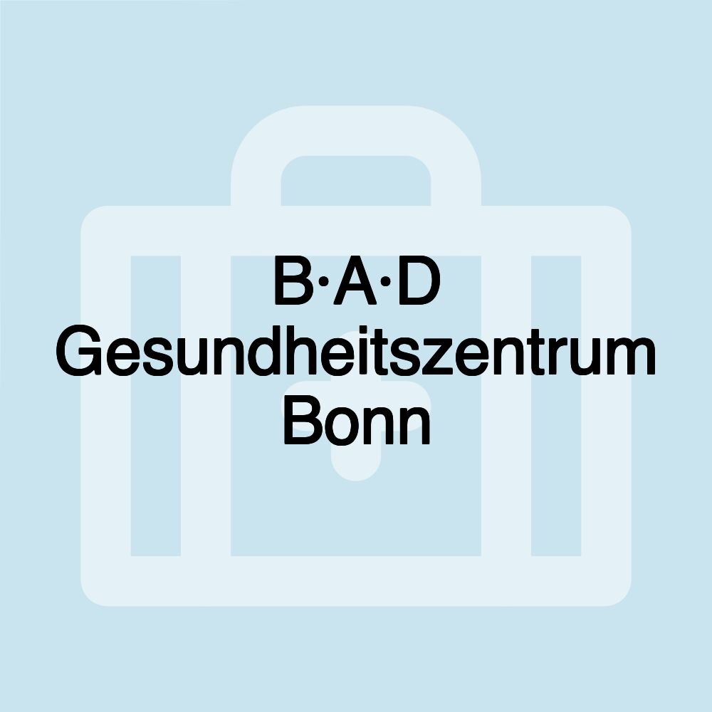 B·A·D Gesundheitszentrum Bonn