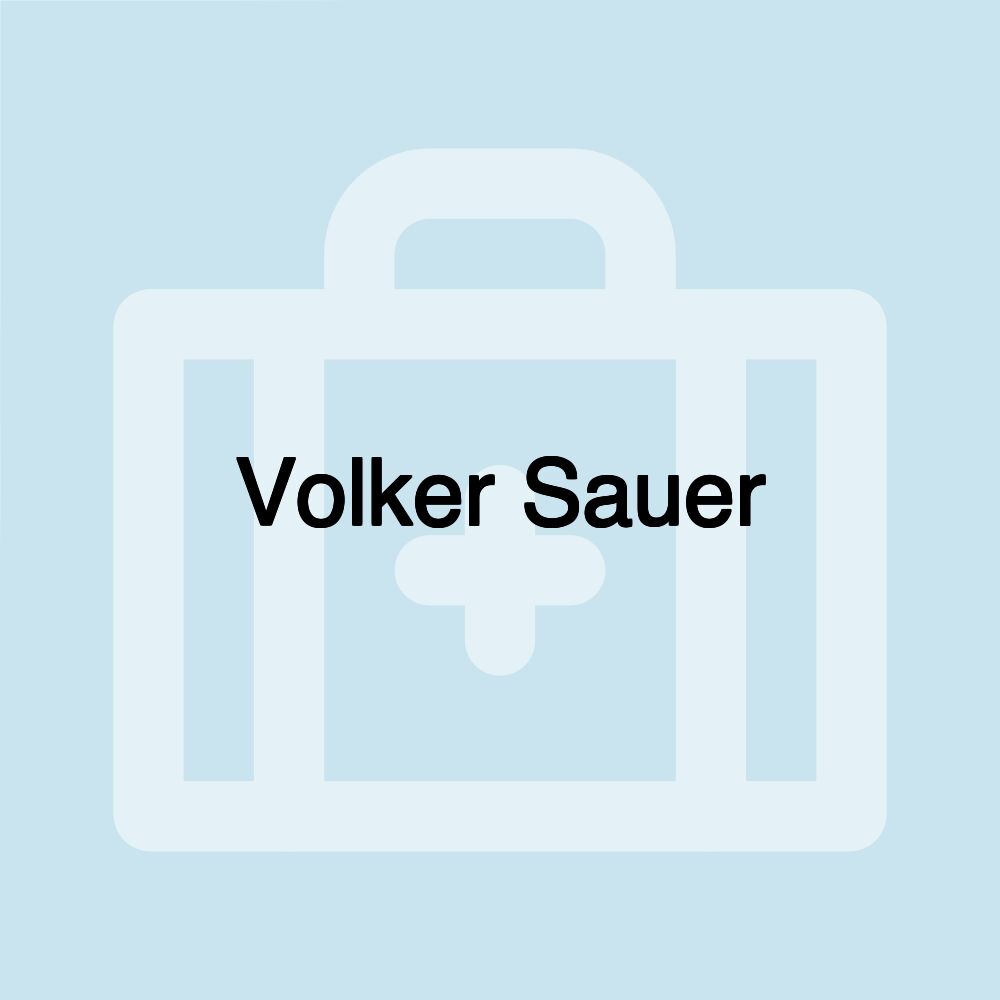 Volker Sauer