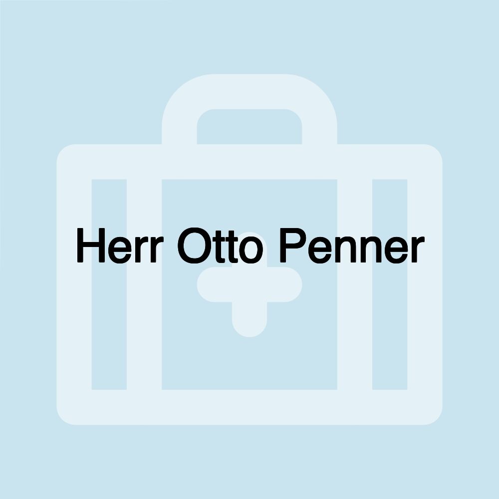 Herr Otto Penner