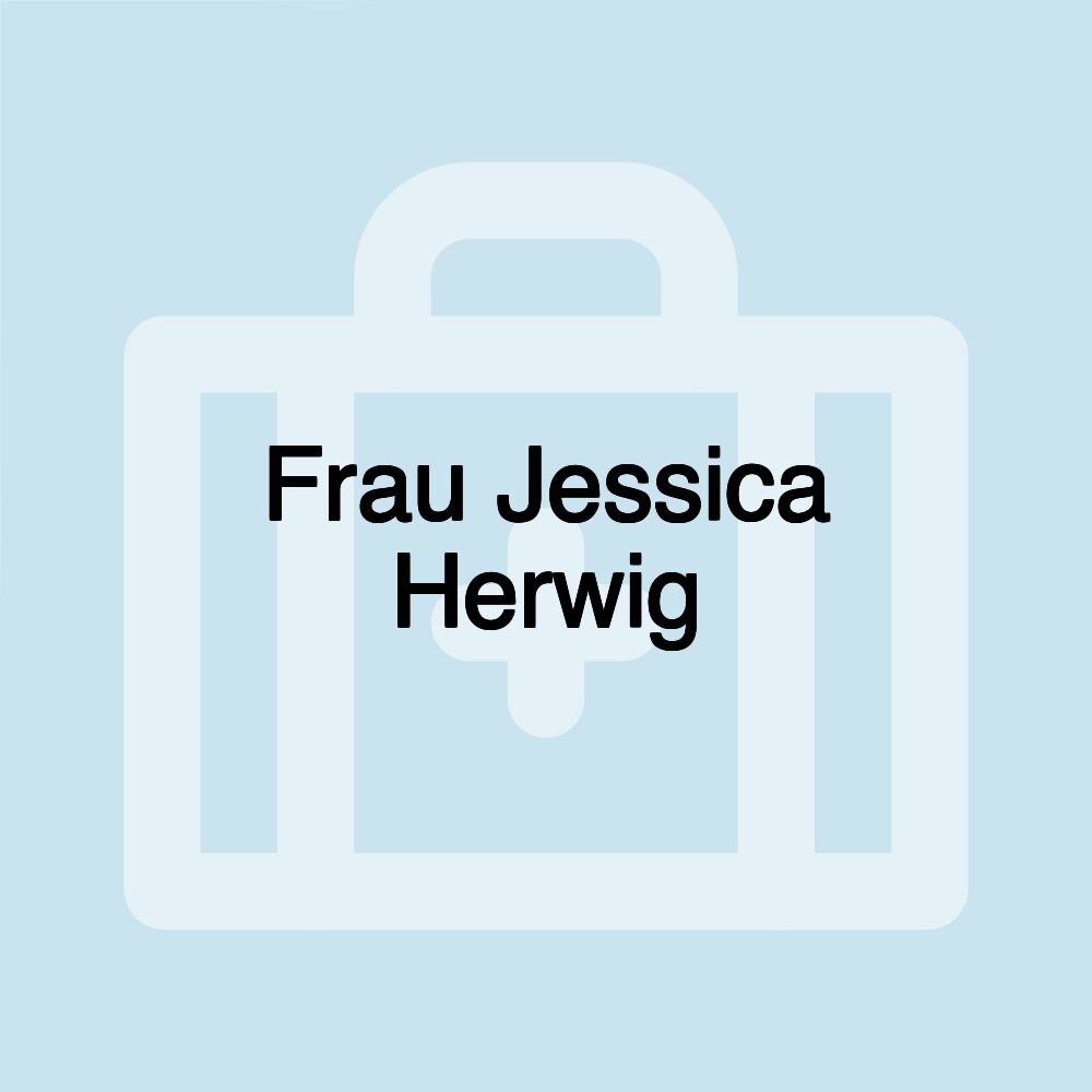 Frau Jessica Herwig