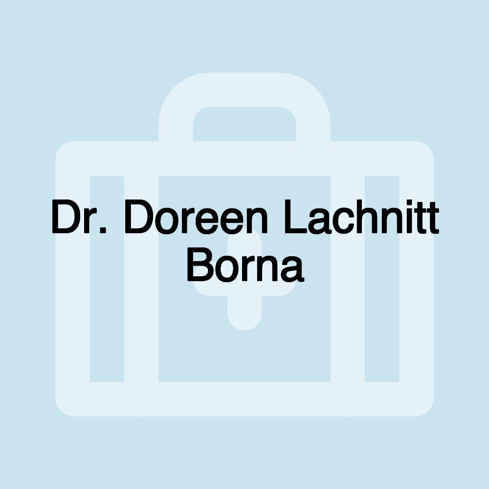 Dr. Doreen Lachnitt Borna