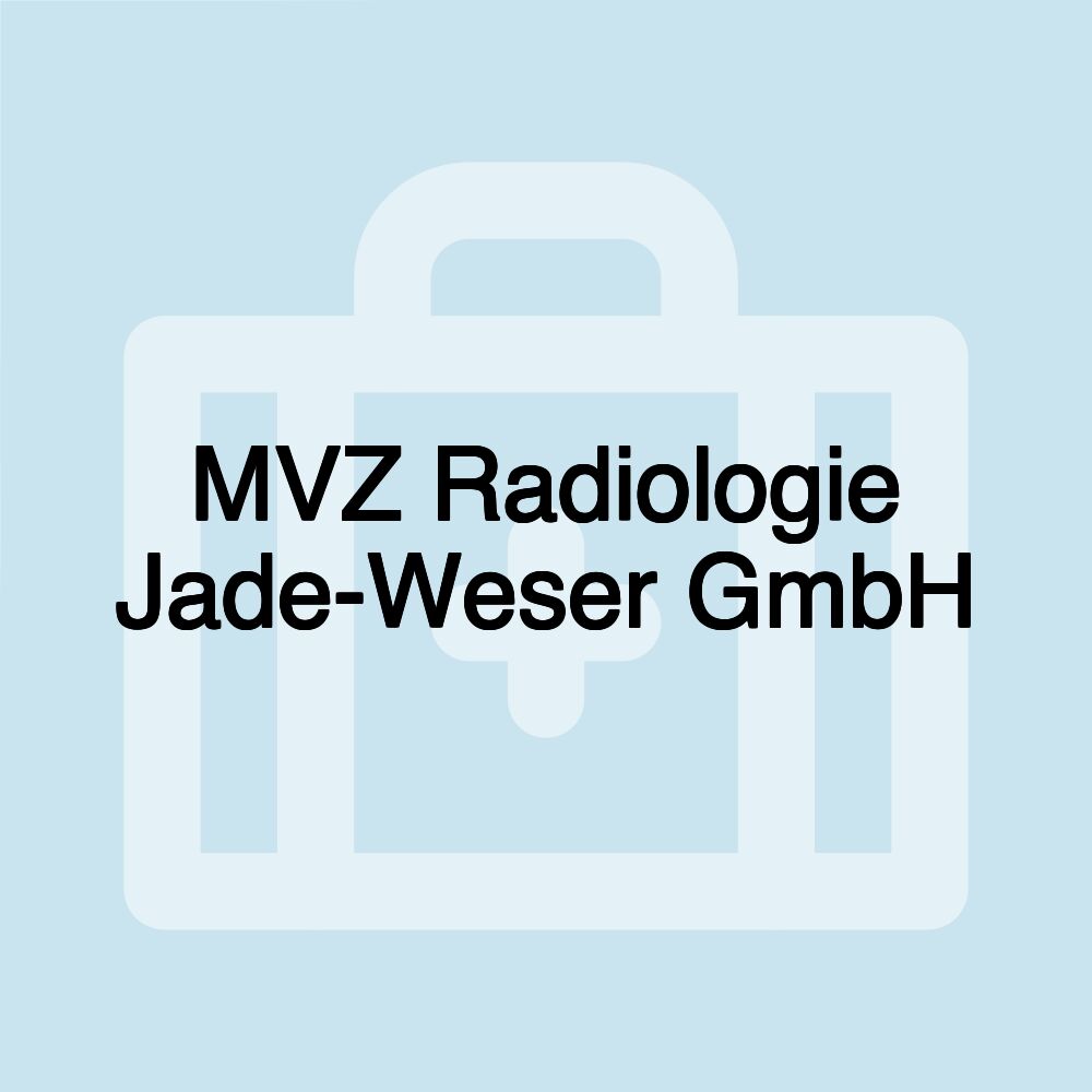 MVZ Radiologie Jade-Weser GmbH