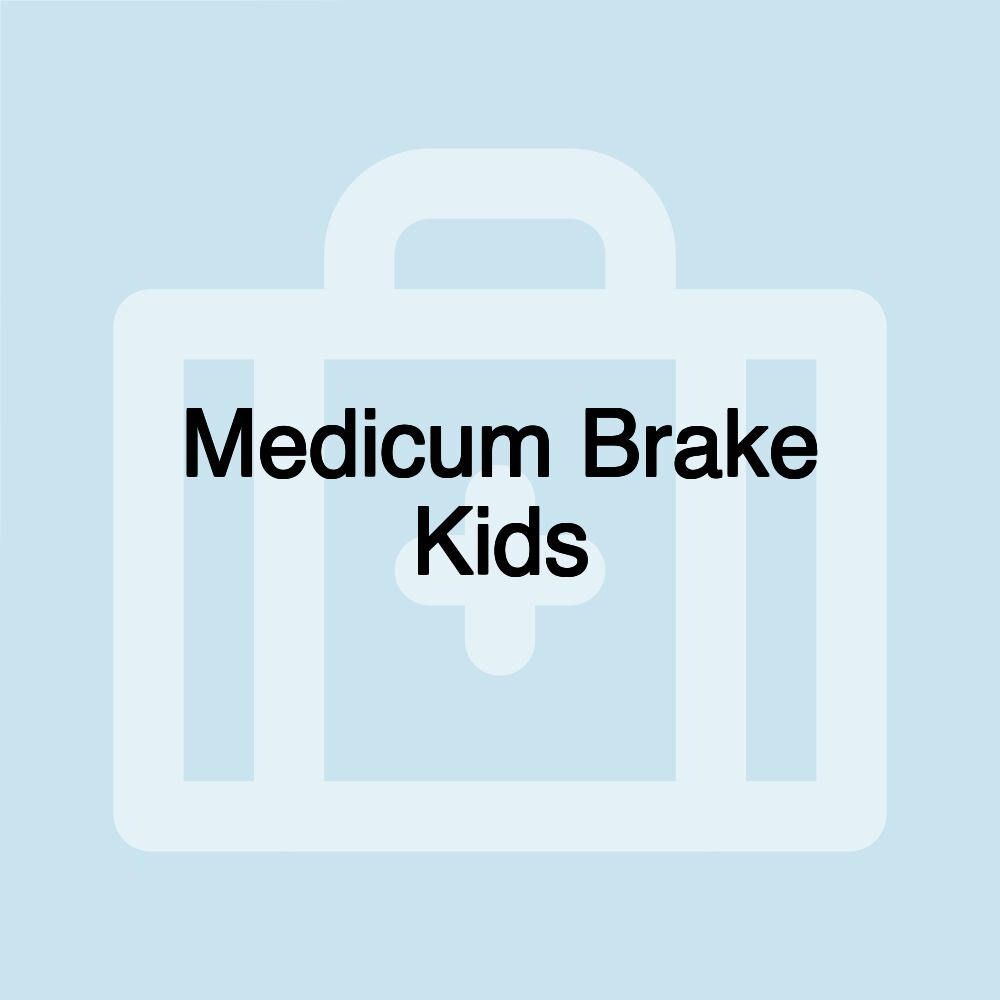 Medicum Brake Kids