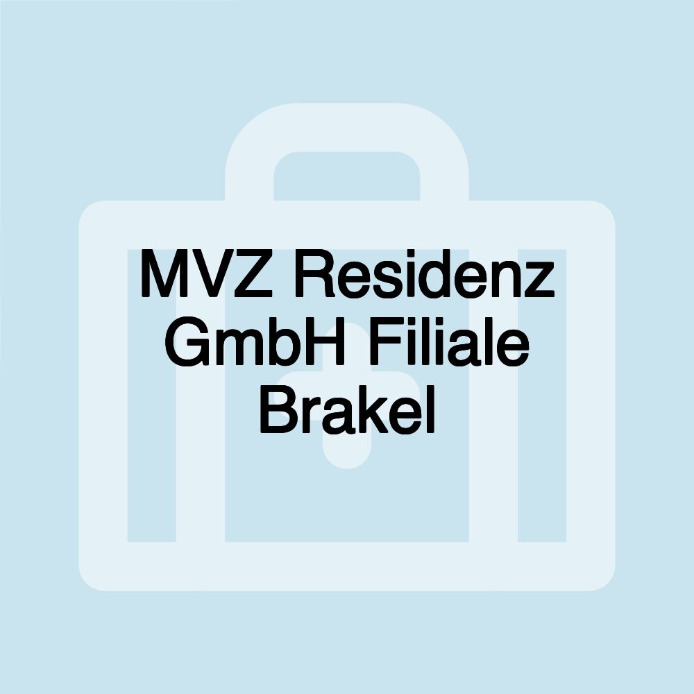 MVZ Residenz GmbH Filiale Brakel