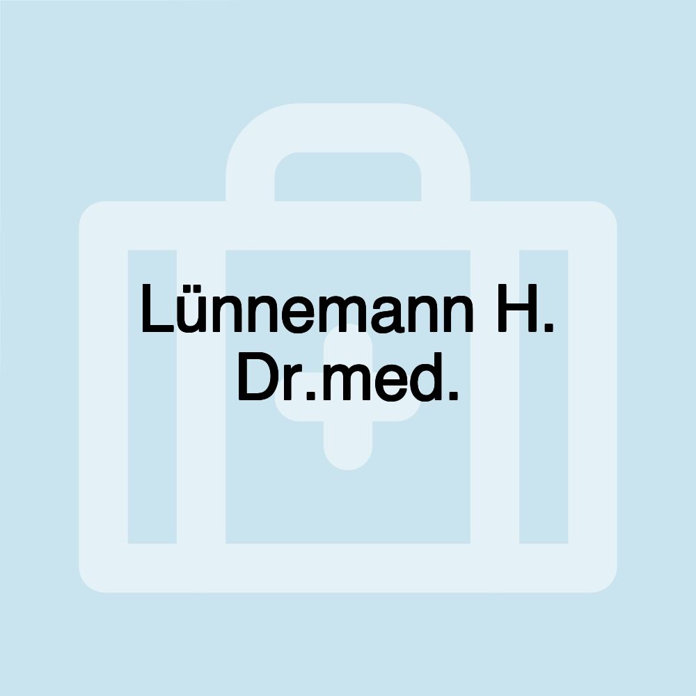 Lünnemann H. Dr.med.