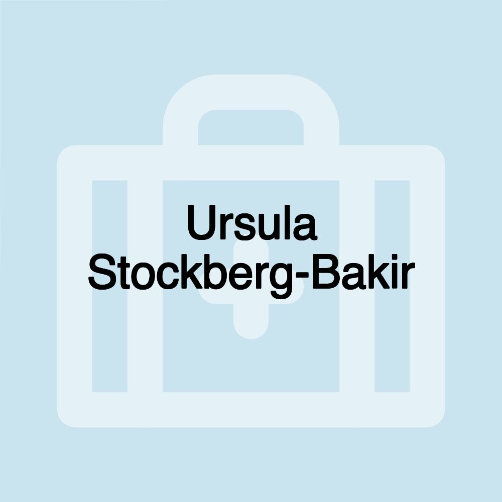 Ursula Stockberg-Bakir