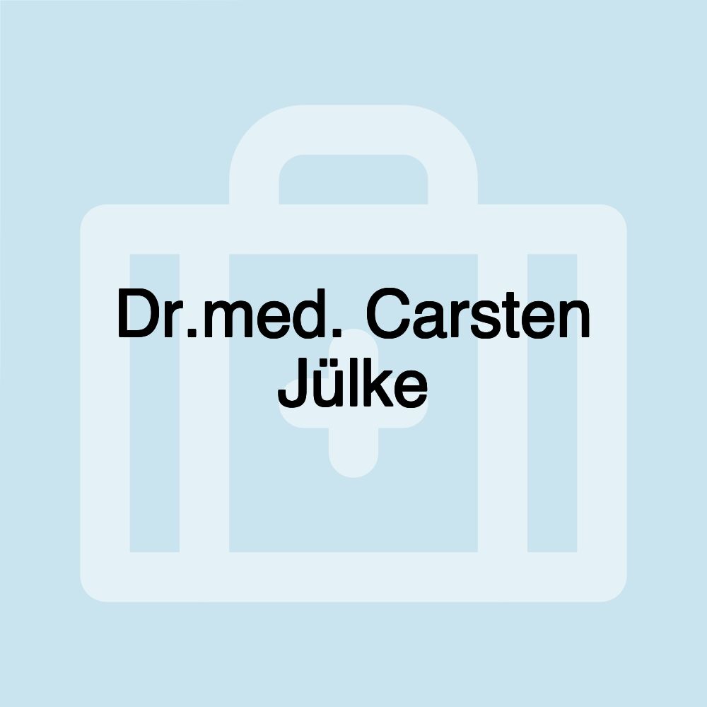 Dr.med. Carsten Jülke