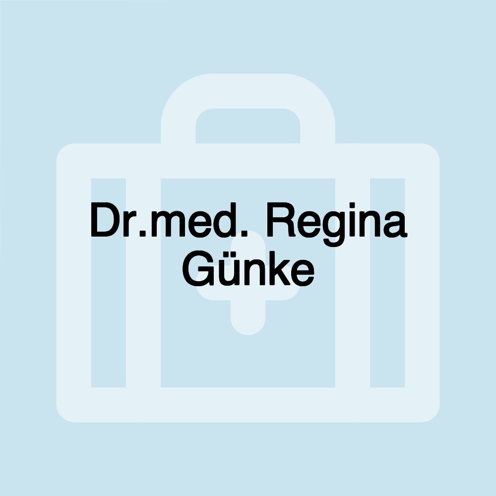 Dr.med. Regina Günke