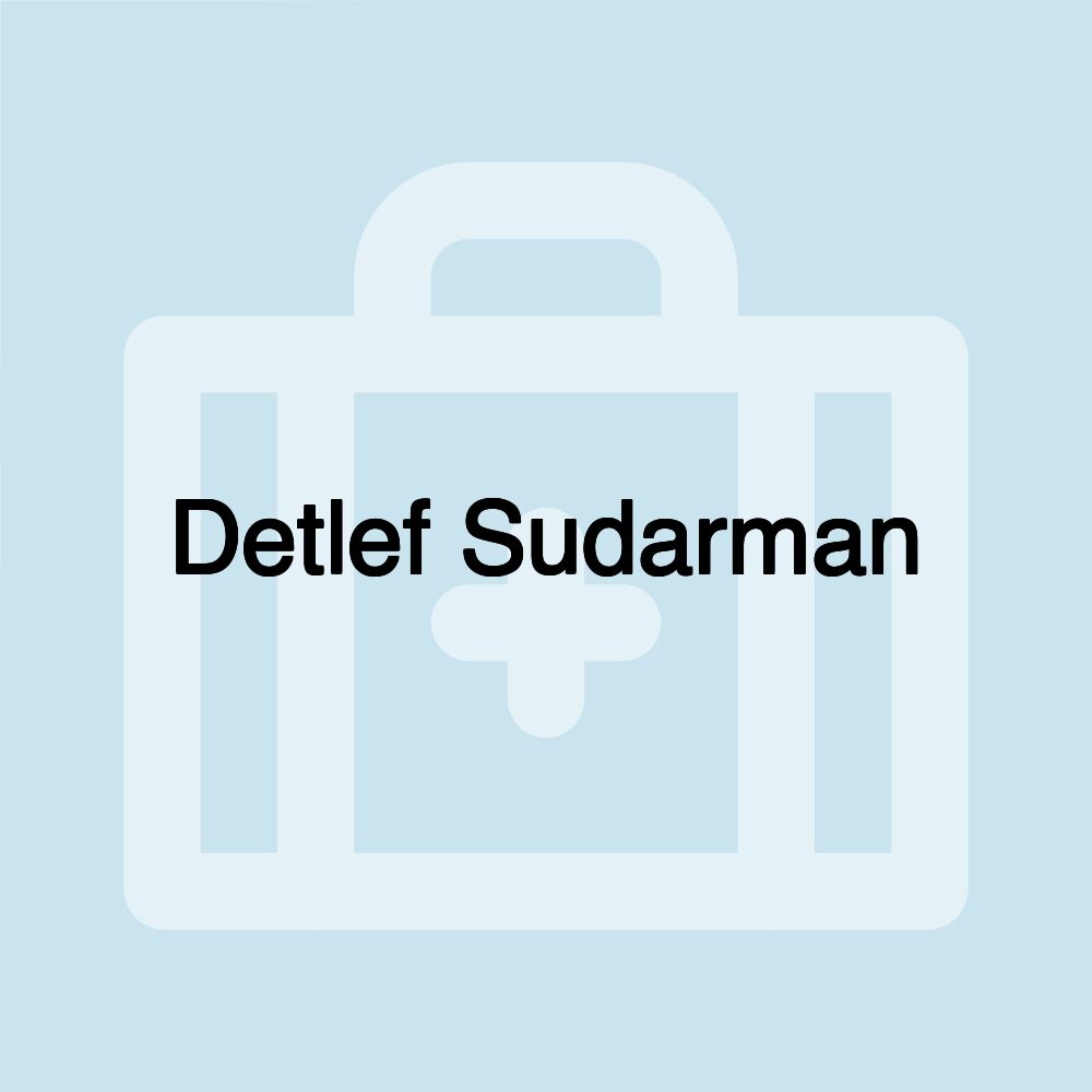 Detlef Sudarman