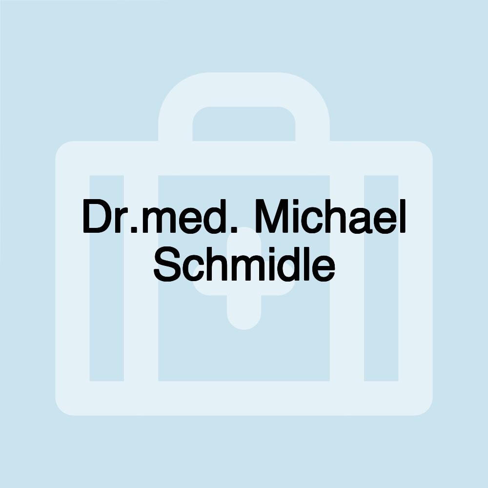 Dr.med. Michael Schmidle