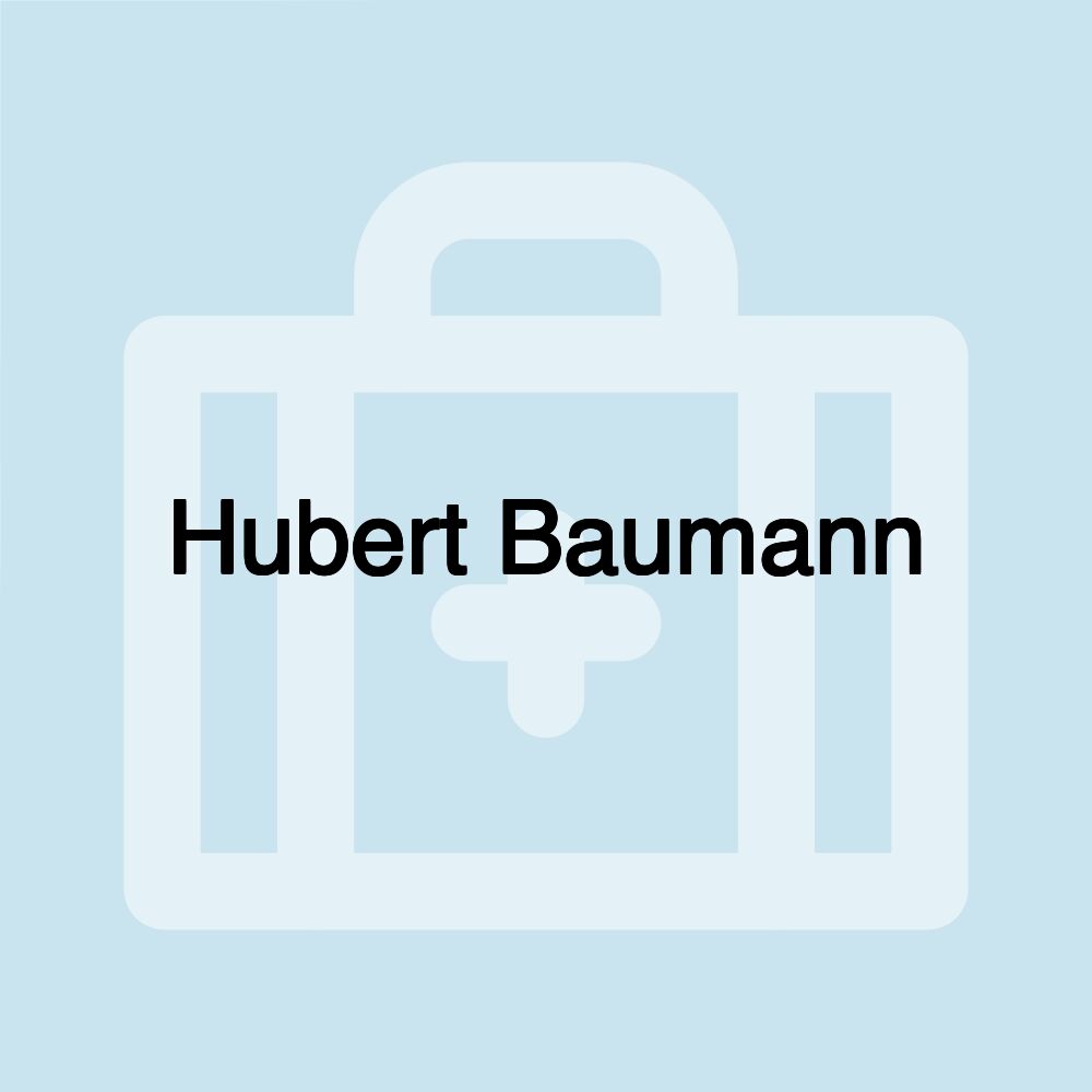 Hubert Baumann