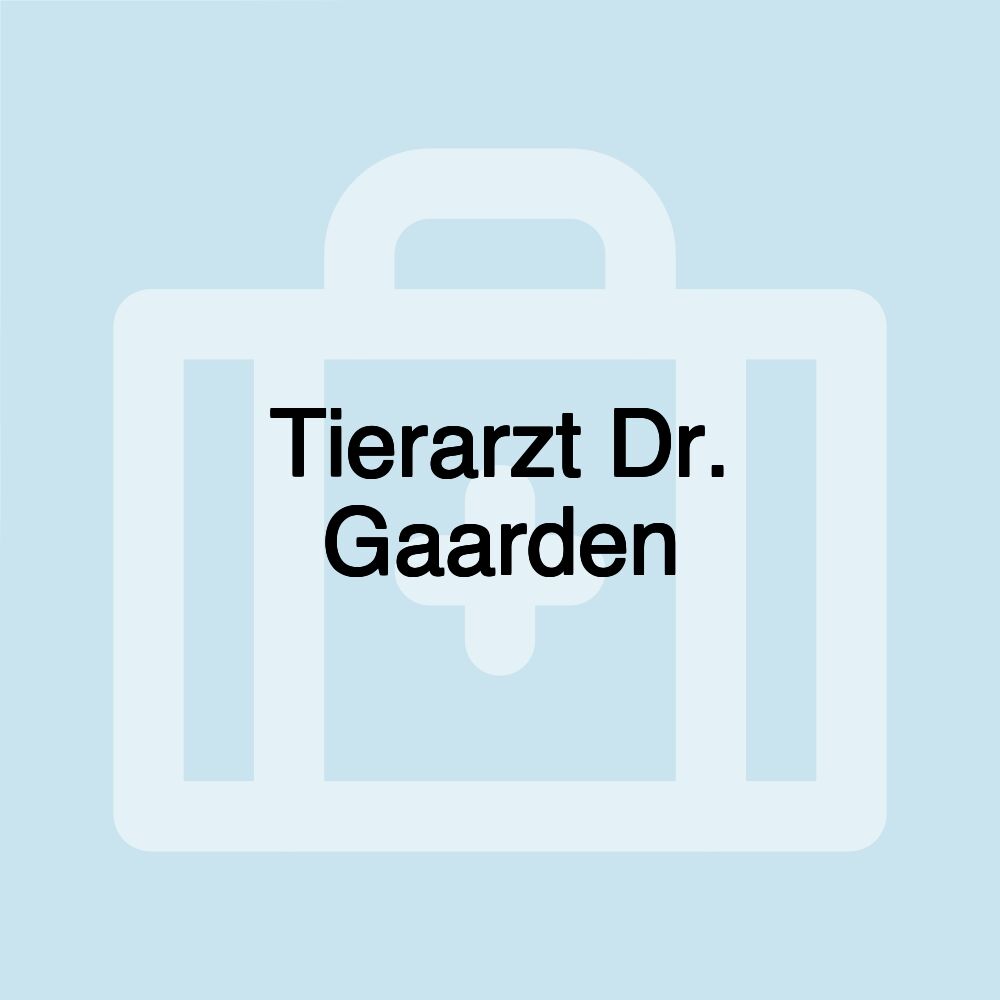 Tierarzt Dr. Gaarden