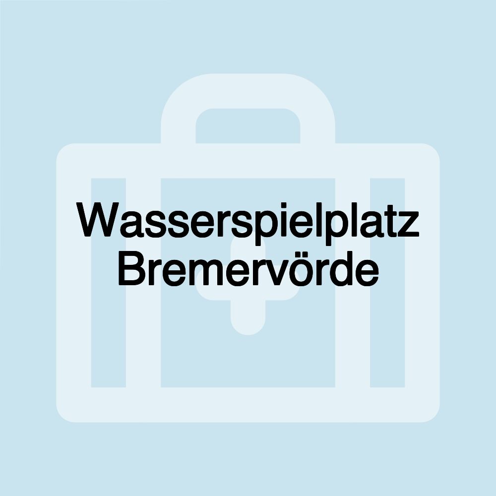 Wasserspielplatz Bremervörde