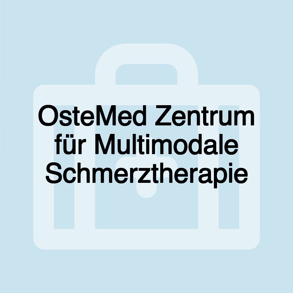 OsteMed Zentrum für Multimodale Schmerztherapie