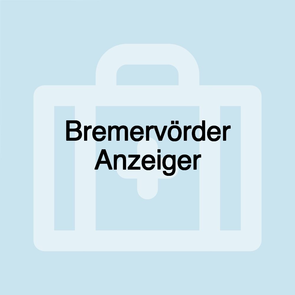 Bremervörder Anzeiger