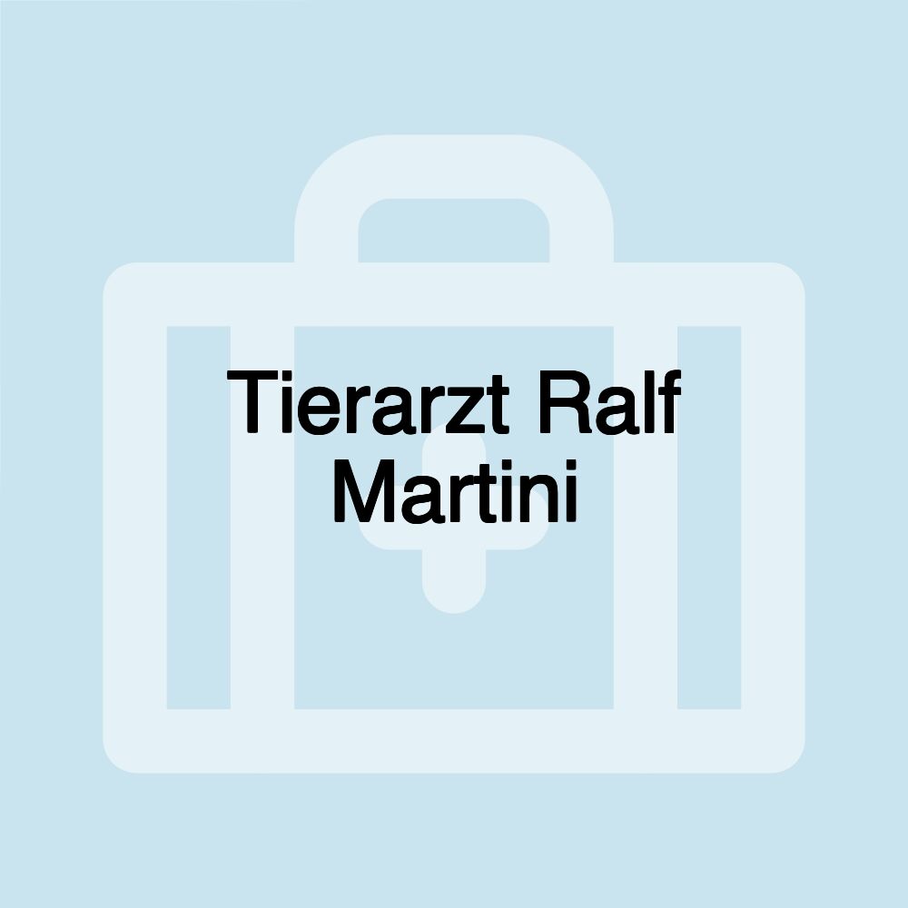 Tierarzt Ralf Martini