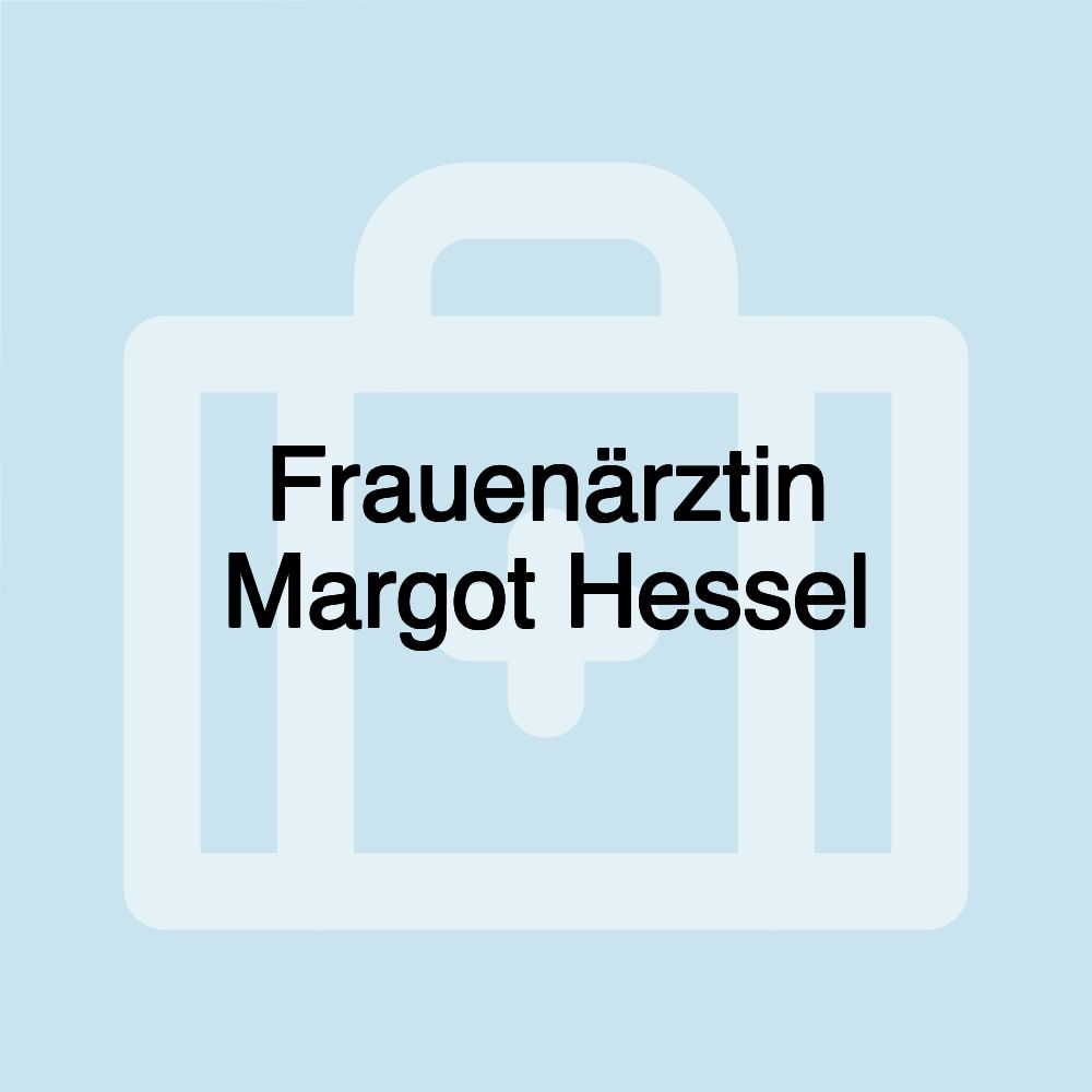 Frauenärztin Margot Hessel