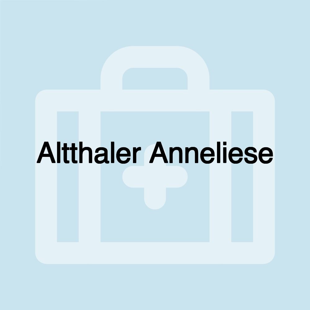 Altthaler Anneliese