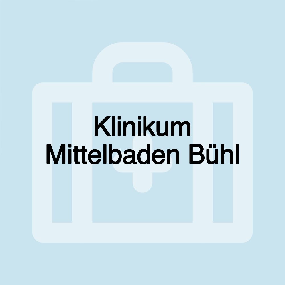 Klinikum Mittelbaden Bühl