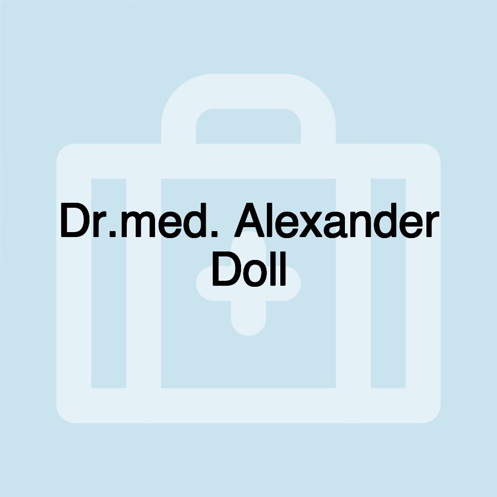 Dr.med. Alexander Doll